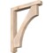 Ekena Millwork Westlake Craftsman Smooth Bracket w/ Offset Brace, Douglas Fir, 5 1/2"W x 36"D x 44"H BKT0604X36X44WTL04SDF - alternate 1